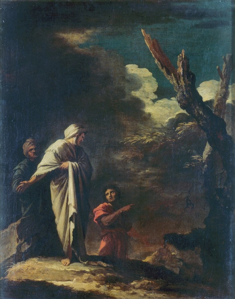 Paesaggio con figure - Uffizi, Firenze